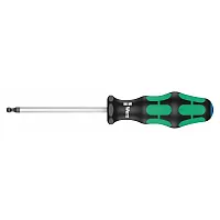 Wera Screwdriver: Hex 5Mm X 100Mm (With Ball End)