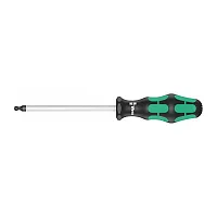 Wera Sae Screwdriver: Hex 1/4&quot; X 125Mm (With Ball End)