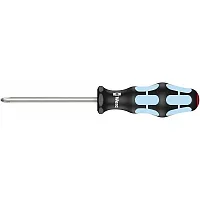 Wera Screwdriver: Phillips Ph2 X 100Mm - Stainless Steel With Lasertip