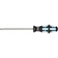 Wera Screwdriver: Phillips Ph3 X 150Mm - Stainless Steel With Lasertip