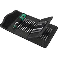 Wera Kraftform Kompakt 62 Bitholding Screwdriver And Pouch Set 33-Pieces