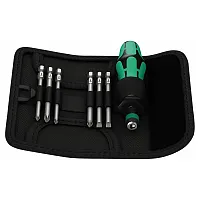 Wera Multi-Bit Set With Handle And Interchangeable Blades (7 Piece Set)