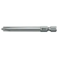 Wera Long Screwdriver Bit: Plus/Minus #2 X 70Mm