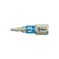 Wera Stainless Screwdriver Bit: Hex-Plus 1.5 X 25Mm