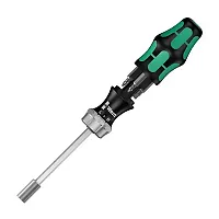 Wera Kraftform Kompakt 27 Ra Slotted Ratcheting Screwdriver 1/4 Head
