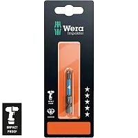 Wera Metric Impaktor Hexplus 4 X 50 Mm Bit - 1/4??? Drive