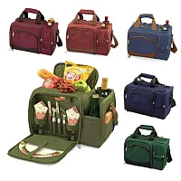 50823915000 Malibu Picnic Tote For Two Navy Blue
