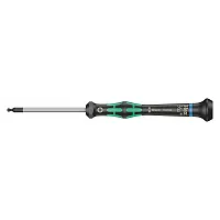 Wera Precision Screwdriver: Ball-End Hex 3/32&quot; X 60 Mm