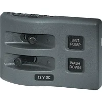 Blue Sea 4303 WeatherDeck&reg; 12V DC Waterproof Switch Panel - 