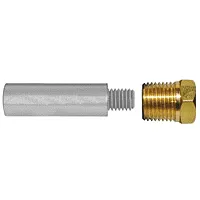 Tecnoseal E3 Pencil Zinc w/Brass Cap