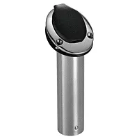 Attwood Closed End Rod Holder - 30&#176; - Black Insert