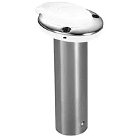 Attwood Standard Series Rod Holder - 0&#176; - White Insert