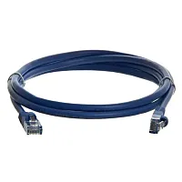 Cmple 533-N RJ45 CAT5 CAT5E ETHERNET LAN NETWORK CABLE - 5 FT Bl