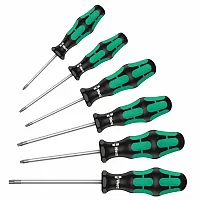 Wera Torx Screwdriver Set With Hold Function (6-Piece Set)