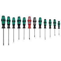 Wera Kraftform Plus Screwdriver Set (12-Piece Set)