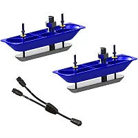 Navico StructureScanHD Sonar Stainless Steel Thru-Hull Transducer (Pair) w
