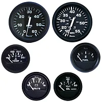 Faria Euro Black Boxed Set - Inboard Motors