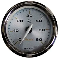 Faria Kronos 4&quot; Tachometer - 6,000 RPM (Gas - Inboard & I/O)