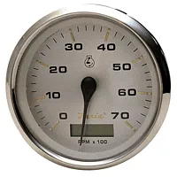 Faria Kronos 4&quot; Tachometer w/Hourmeter - 7,000 RPM (Gas - Outboa