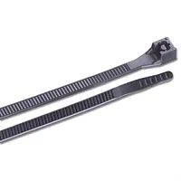 Marinco 6&quot; UV Black Standard Cable Zip Ties - 100 Pack