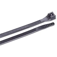 Marinco 14&quot; UV Black Standard Cable Zip Ties - 100 Pack