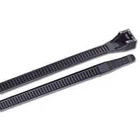 Marinco 15&quot; UV Black Heavy Duty Cable Zip Ties - 100 Pack