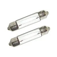 Perko Double Ended Festoon Bulbs - 12V, 10W, .80A - Pair