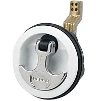 Perko Flush Mount Latch - Offset Cam Bar - 2.5&quot; Hole - White