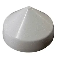 Monarch White Cone Piling Cap - 15&quot;