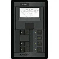 Blue Sea 120V AC Main + 2 Positions w/AC Voltmeter