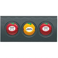 BEP Contour Connect 3 Battery Switch Panel w/3 Disconnects