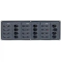 BEP DC Panel - 12-Way - No Meter - Horizontal