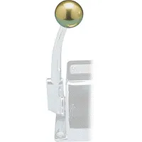 Rupp Control Knob Gold For Morse Controls (3/8-24 Thread)