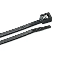 Ancor 14&quot; UV Black Self Cutting Cable Zip Ties - 50 Pack