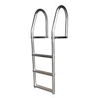 Dock Edge Fixed Eco - Weld Free Aluminum 3-Step Dock Ladder