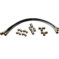 SI-TEX Autopilot Hydraulic Steering Installation Kit w/Hoses & F