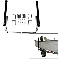 C.E. Smith 40&quot; PVC Post Guide-On w/Unlighted Posts - Black
