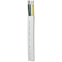 Ancor Trailer Cable - 16/4 AWG - Yellow/White/Green/Brown - Flat