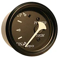 VDO Allentare Black Trim Gauge - For Use w/Mercury/Volvo/Yamaha 