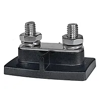 Blue Sea 2020 PowerBar Dual BusBar - Two 3/8&quot;-16 Studs