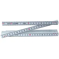 Wiha Maxiflex 2-Meter Metric Folding Ruler - With Outside Read