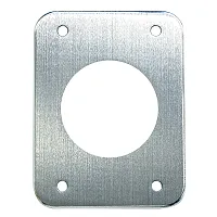 Tigress T-Top Aluminum Backing Plates - 5&quot; x 6-1/2&quot; x 1/4&quot; - Pair