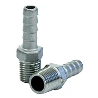 Tigress Stainless Steel Pipe to Hose Adapter - 1/4&quot; IPS