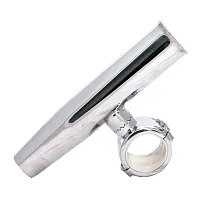 Tigress 1&quot; Polished SS Adjustable Clamp-On Rod Holder