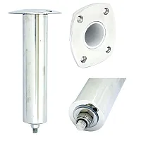 Tigress 4 Hole Swivel Rectangular Head Rod Holder - 0&#176; - 10-1/2&quot;