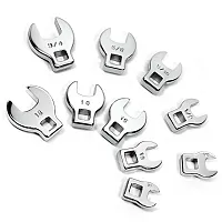 Powerbuilt 3/8&quot; Drive Sae/Metric Crowfoot Wrench Set (10 Piece Set)