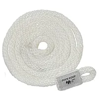 Dock Edge Fender Line - 3/8&quot; x 5&#039; - White - 2-Pack