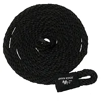 Dock Edge Fender Line - 3/8&quot; x 5&#039; - Black - 2-Pack