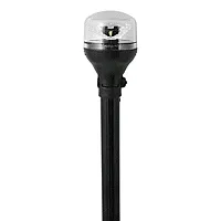 Attwood LightArmor Plug-In All-Around Light - 12&quot; Black Pol