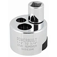 Powerbuilt Broken Stud & Bolt Remover: 1/4&quot; To 3/4&quot;